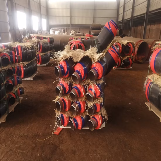 Tuyauterie d'isolation souterraine pour le chauffage et le refroidissement urbains